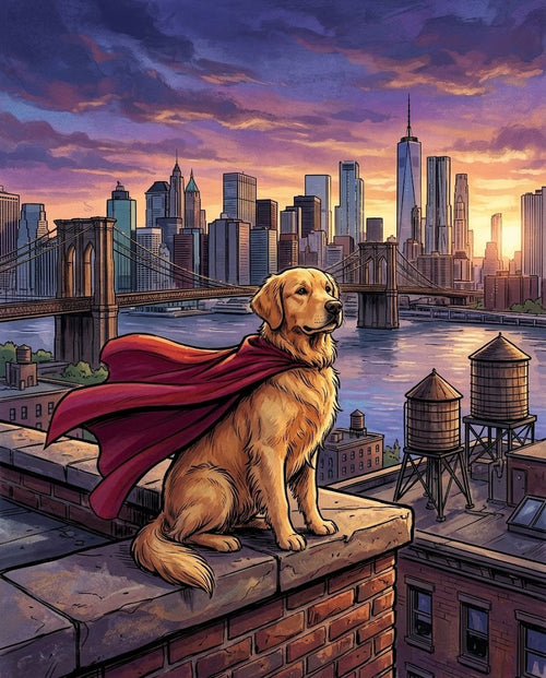 The Hero style over New York